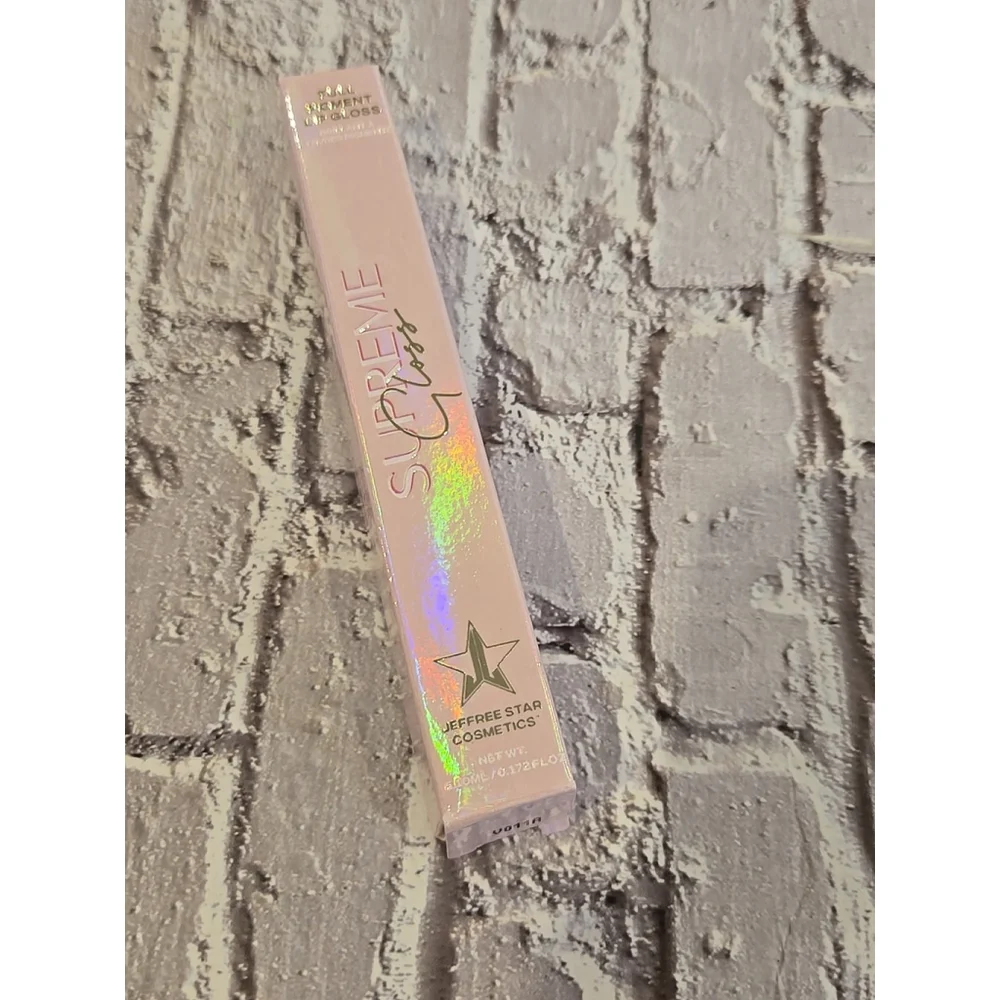 Jeffree Star Cosmetics Lip Gloss Supreme Gloss In: No Shame, NIB (109)